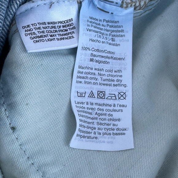 Madewell Blue and Brown Jeans Classic Denim #A1 - Picture 7 of 12